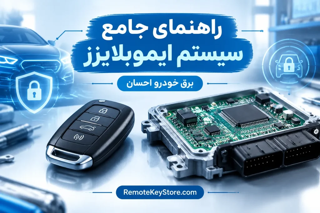 سیستم ایموبلایزر خودرو چیست؟ راهنمای جامع معماری ضدسرقت، نحوه کارکرد و عیب‌یابی تخصصی